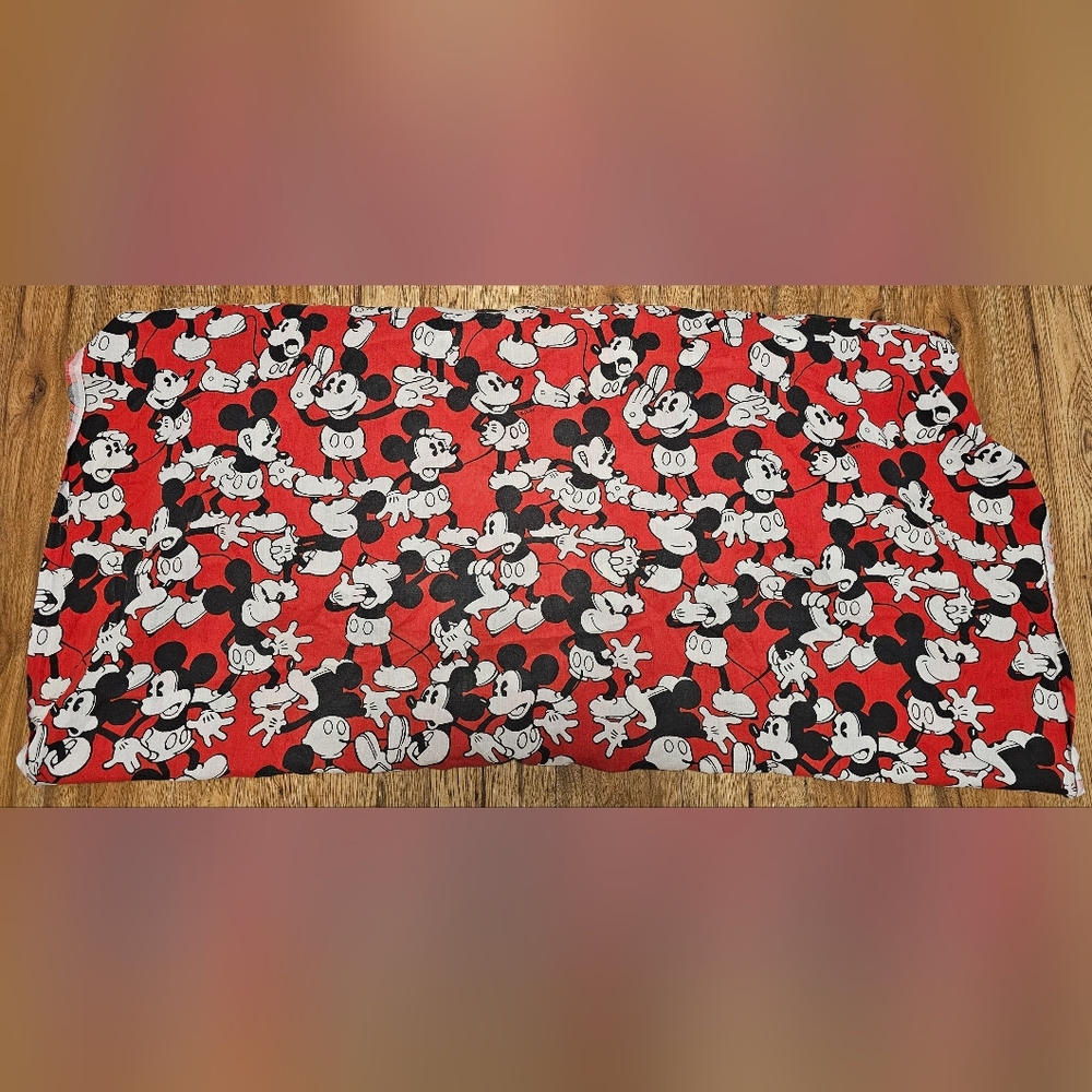 Vintage mickey mouse fitted twin sheet